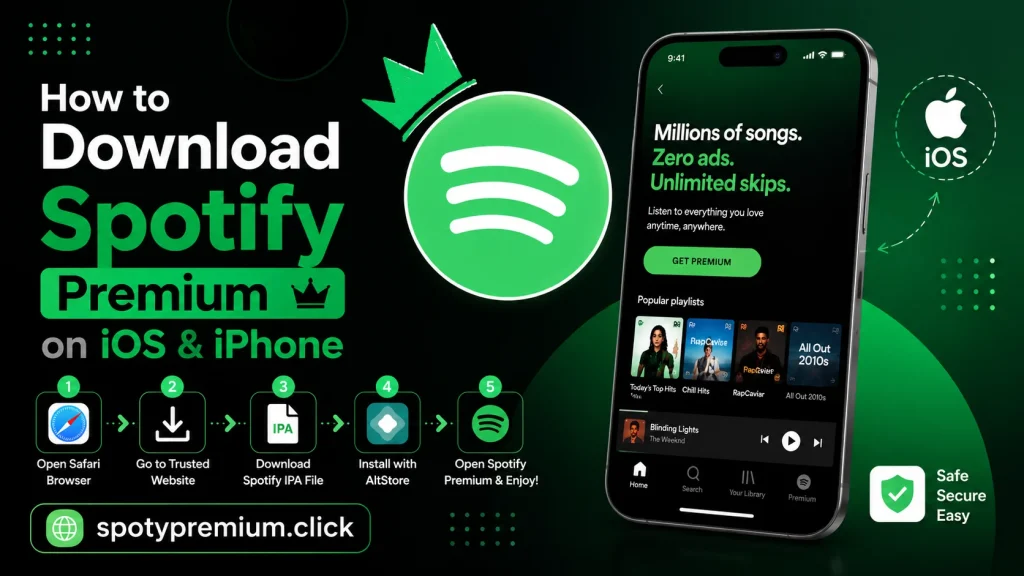 How to Download Spotify Premium on iOS & iPhone