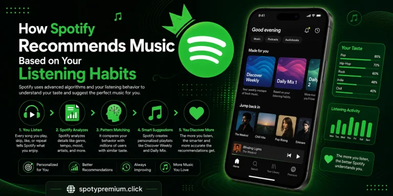 How Spotify Recommends Music Based on Your Listening Habits