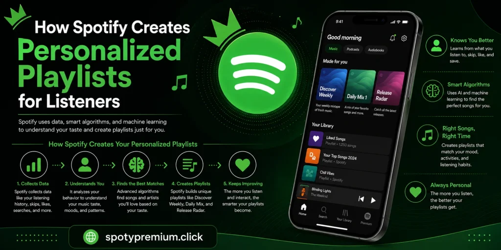 How Spotify Creates Personalized Playlists for Listeners